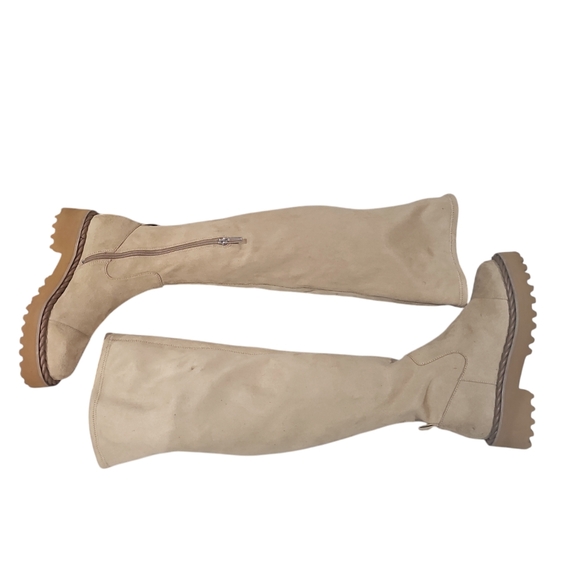 Vince Camuto Malleya Over the Knee Lug Sole Boots   Womens size 6.5 NWOT - Picture 6 of 9